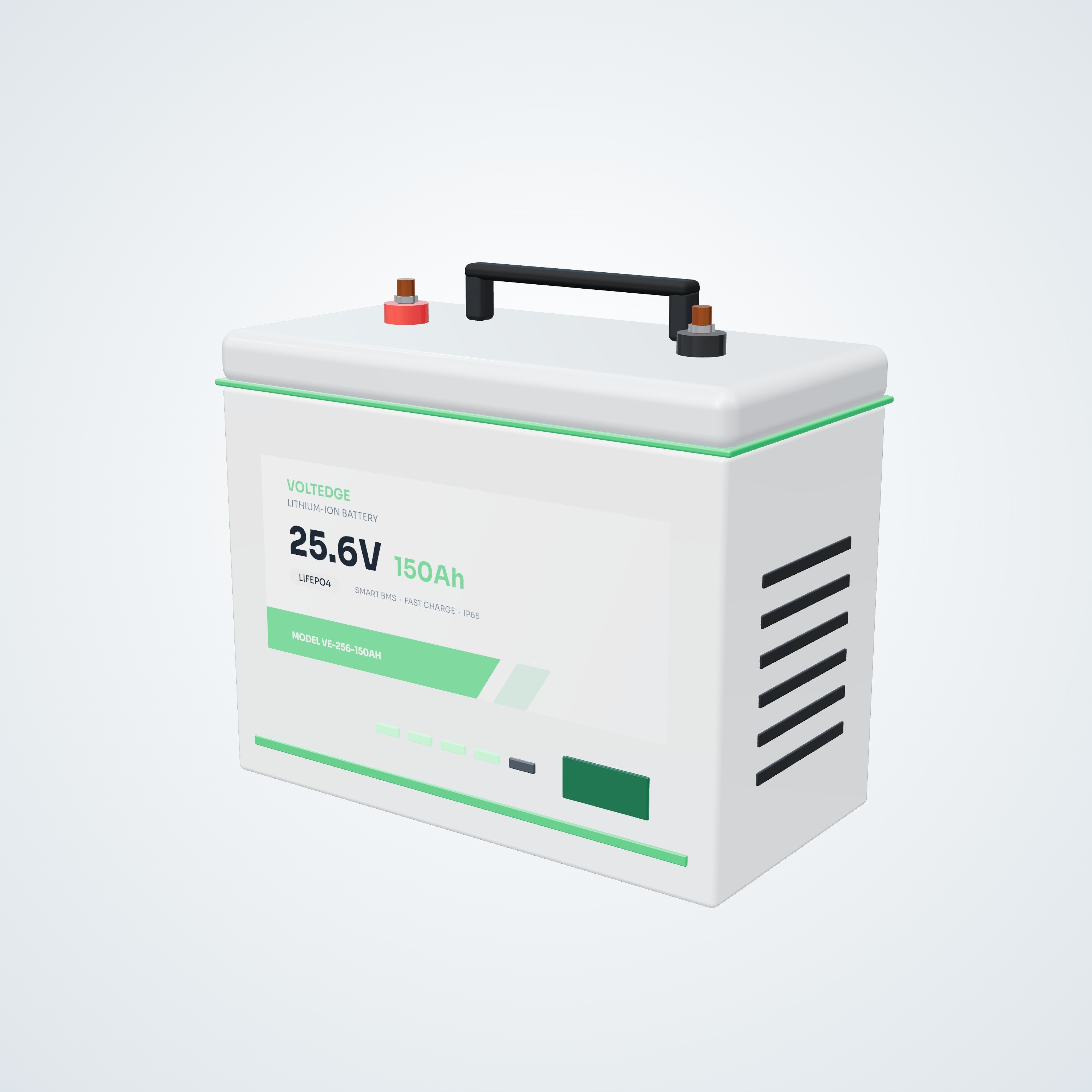 25.6V 150Ah Home Backup Battery