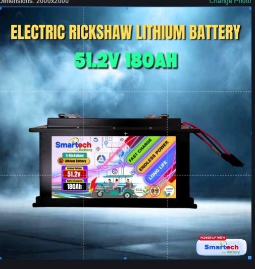 51.2V 180Ah Lithium E-Rickshaw Battery