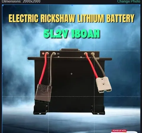 51.2V 180Ah Lithium E-Rickshaw Battery - photo 4
