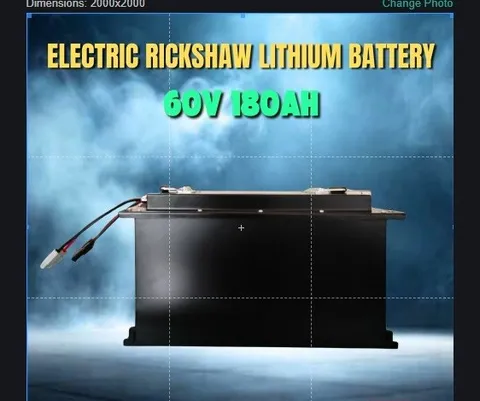 60V 180Ah Lithium E-Rickshaw Battery - photo 6