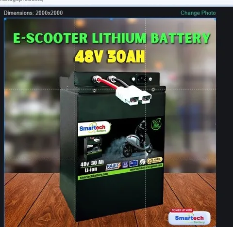 48V 30Ah Lithium E-Scooter Battery - photo 7