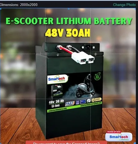 48V 30Ah Lithium E-Scooter Battery - photo 9