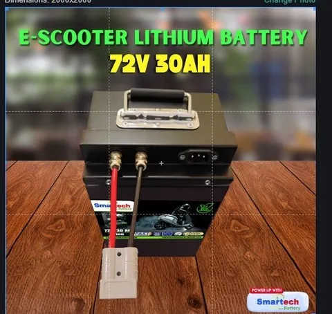 72V 30Ah Lithium E-Scooter Battery - photo 6