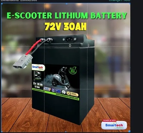 72V 30Ah Lithium E-Scooter Battery - photo 8