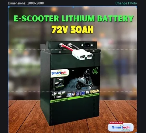 72V 30Ah Lithium E-Scooter Battery - photo 10